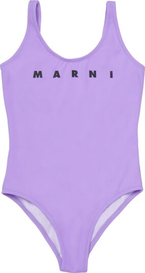 Marni Badedrakt Light Violet Marni 12 år 152 Badetøy Lilla
