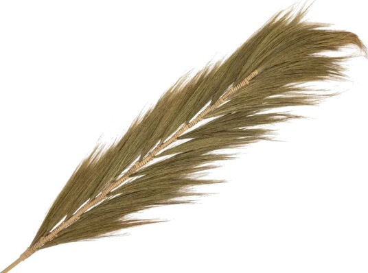 Lama strå dekor Grønn
