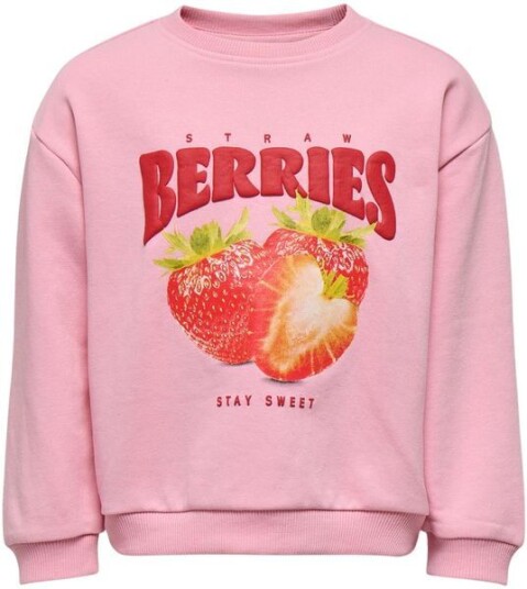 Kids Only Kmgsina sweatshirt til småbarn Romance Rose 92