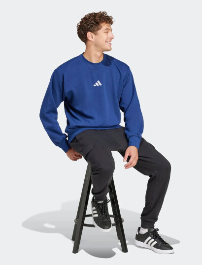 adidas Sportswear M Feelcozy Swt - Blue - S adidas Sportswear M Feelcozy Swt - Blue - S
