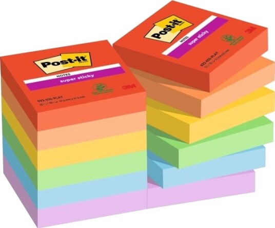 Post It 7100258794 Firkant Flerfarget Papir 47,6 Mm 47,6 Mm 90 Ark Post It 7100258794 Firkant Flerfarget Papir 47,6 Mm 47,6 Mm 90 Ark