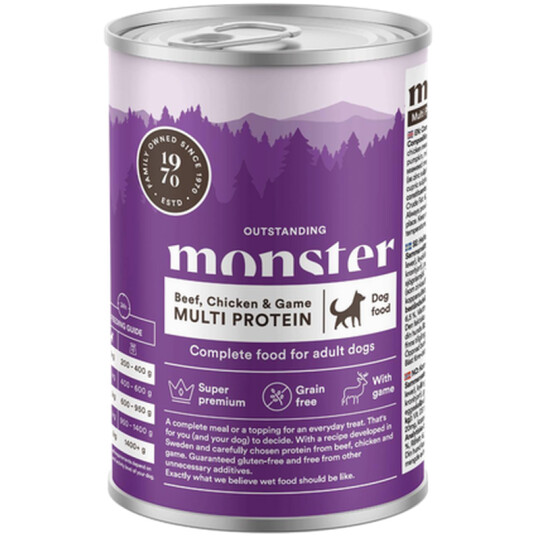 Dog Multi Beef/Chicken/Game På Boks 400 G X 6