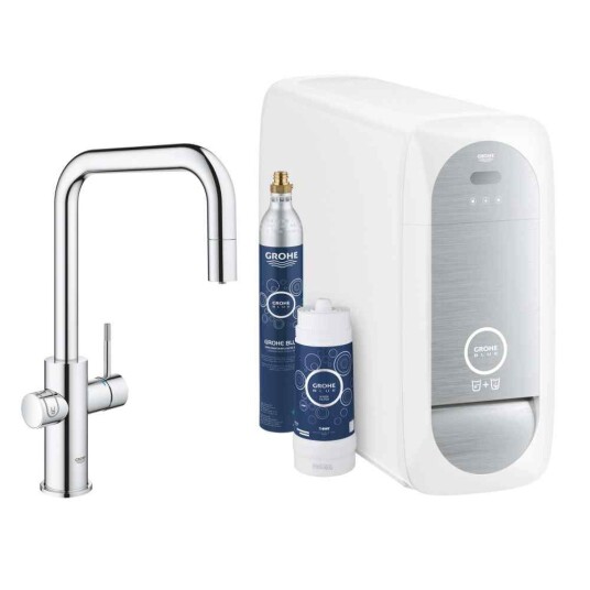 Grohe Blue Home U-tud Med Udtræk - starter kit