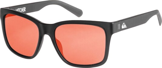 Quiksilver Solbriller - Witcher - Black ml Utg. - Quiksilver - OneSize - Solbriller Rød Svart
