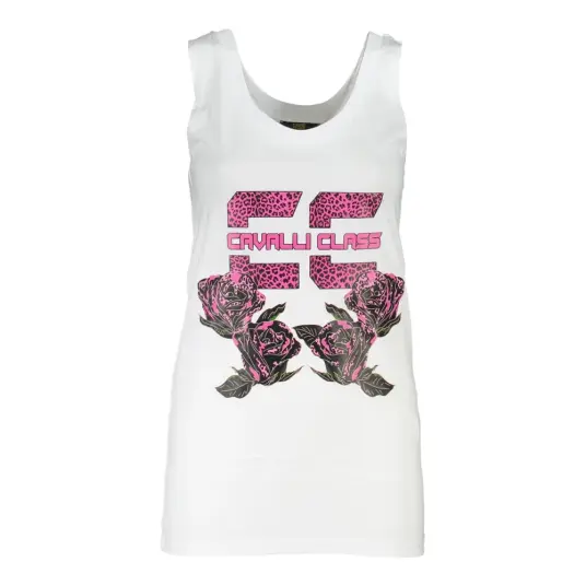 Cavalli Class Dame Topper Hvit M,