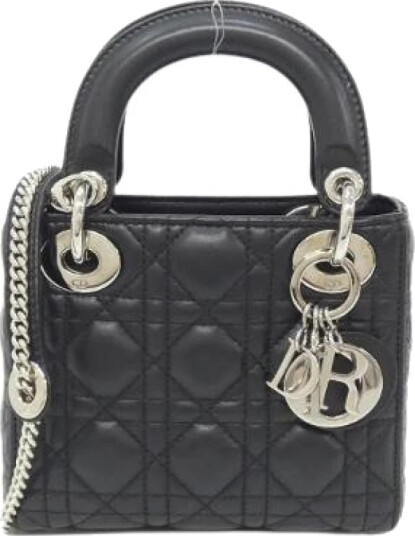 Dior Vintage Dame Svart