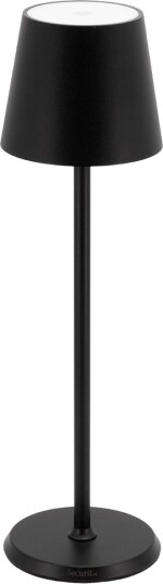 Securit® Led Bordlampe Feline Inkl. Lynkoblings Ladekabel Sort Securit® Led Bordlampe Feline Inkl. Lynkoblings Ladekabel Sort