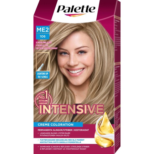 Schwarzkopf Palette Intensive Creme Coloration ME2 Slingblond Highligh