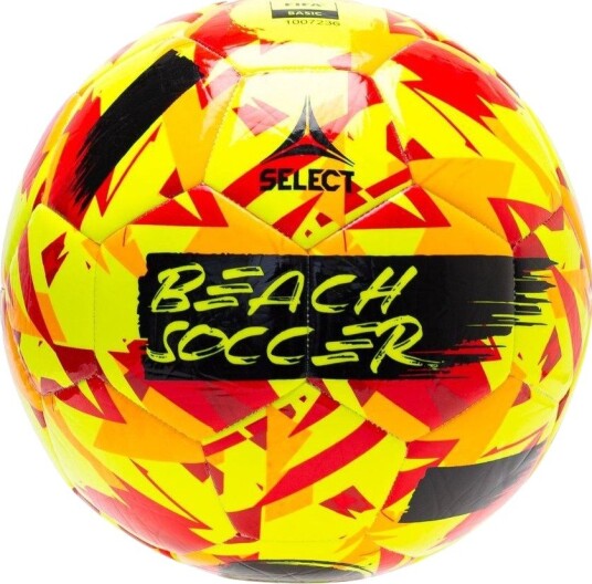 Select Fotball Beach V26 Gul/Rød Str. 5