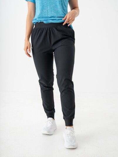 Under Armour Rival High Rise Woven Pant Sort XXL