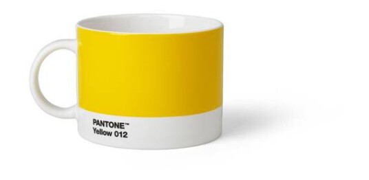 PANTONE Tekopp med hank, 475ml, Yellow