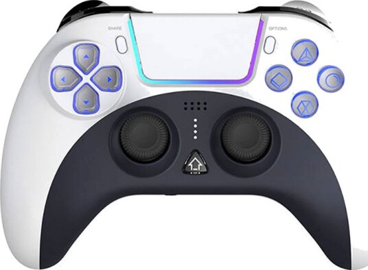 iPega Trådløs Bluetooth-kontroller PS4/PS3/PC med Touchpad Hvit