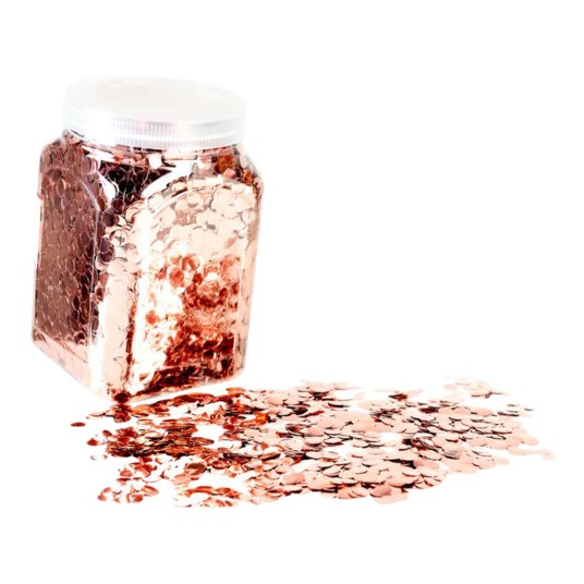 Ballongkungen AB Ballongkonfetti Roségull - 1 kg