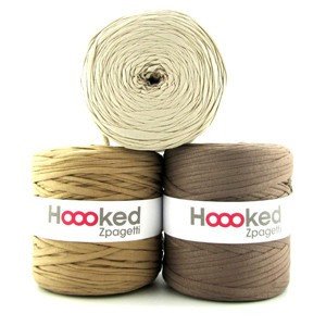Hoooked Zpagetti Stoffgarn Unicolor 24 Kamel/Beige Nyanser 1 stk. Hoooked Zpagetti Stoffgarn Unicolor 24 Kamel/Beige Nyanser 1 stk.