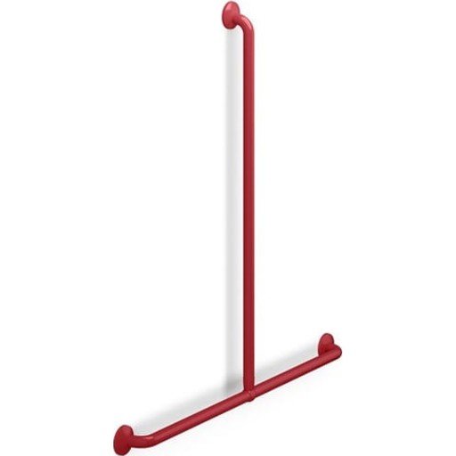 Pressalit Care Plus T støttehåndtak, 100x109 cm, rød