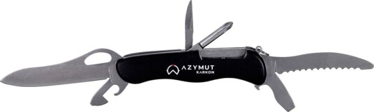 Azymut Multiverktøy Lommekniv med etui (9 funksjoner)