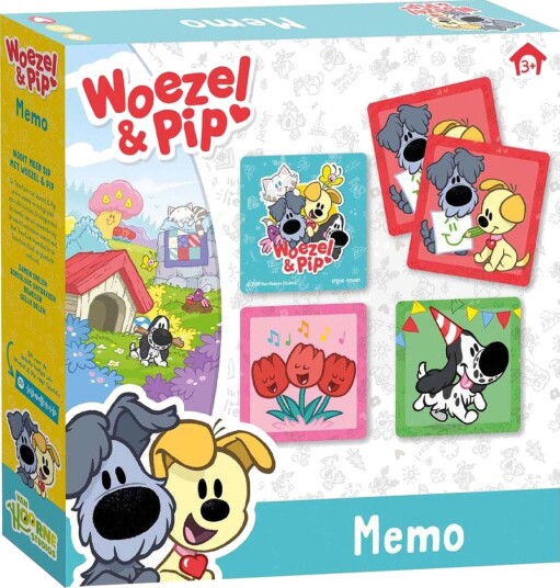 Bambolino Woezel & Pip Memoryspill 3+ År