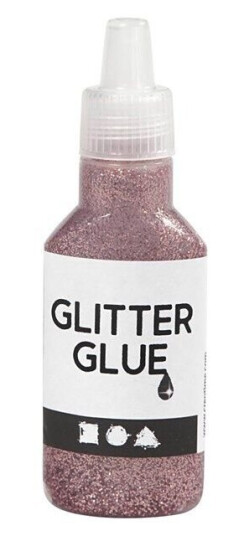 Creativ Company Glitter glue Pink 25ml