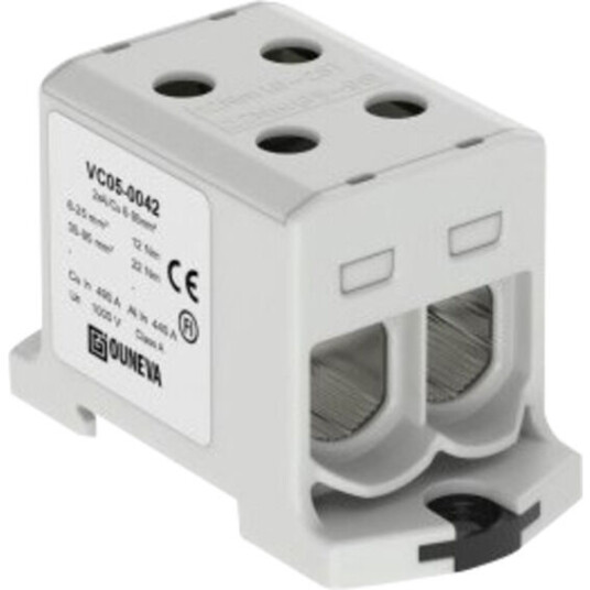 Ouneva Klemme isolert OTL 2x35-240mm² AL/CU Grå - 1296318