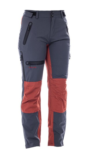 MoveOn Lyngen Skallbukse Womens Granite/Burned Orange Granite/burned Orange 44