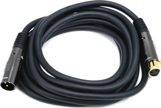 Monoprice 4752 Xlr 3-Pin Hankjønn Xlr 3-Pin Hunkjønn 3 M Sort Monoprice 4752 Xlr 3-Pin Hankjønn Xlr 3-Pin Hunkjønn 3 M Sort