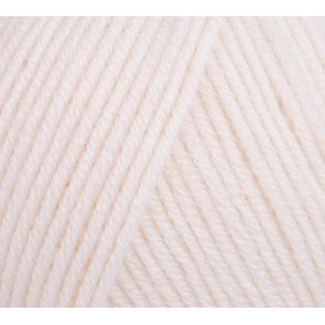 Infinity Hearts Baby Merino Garn Unicolor 05 Hvit Infinity Hearts Baby Merino Garn Unicolor 05 Hvit