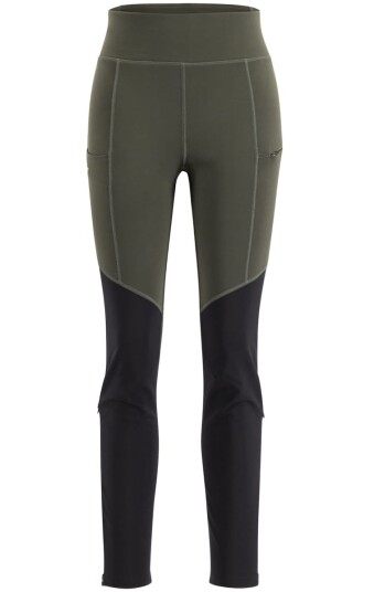 Lundhags Fulu Wool Tights W Dk Forest Green/black XS