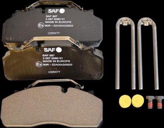 SAF 3.057.0080.01 Bremseklosser
