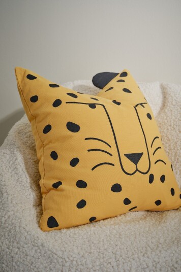 Jotex Putetrekk 40x40 Cm Gul/svart GEPARD 21729200101