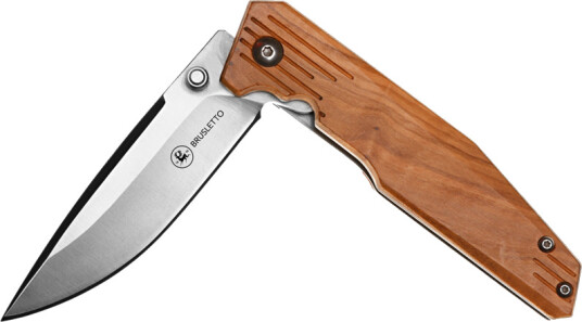 Brusletto Reisa Sammenleggbar Foldekniv 94 mm Brun