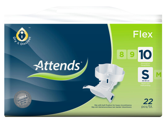 Attends Flex 10, 22 stk.