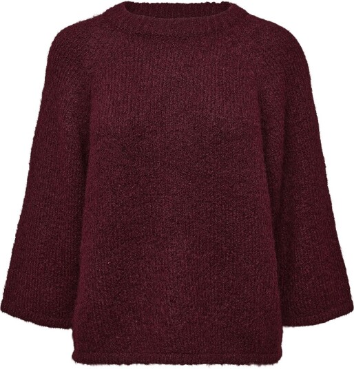 FREE/QUENT Fqgrslulu Pullover Burgundy L FREE/QUENT Fqgrslulu Pullover Burgundy L