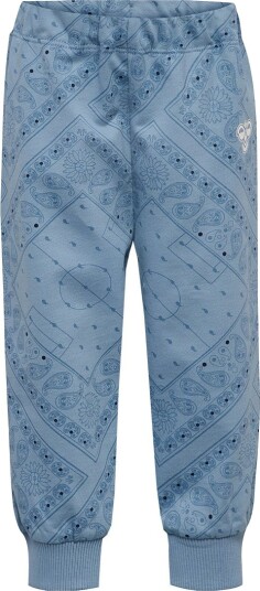 Hummel Hmlmini Loose Paisley Aop Pants Blue 104 Hummel Hmlmini Loose Paisley Aop Pants Blue 104