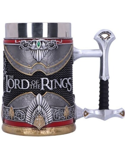 Lord of The Rings Aragorn Luksuriøst Krus / Seidel 15,5 cm