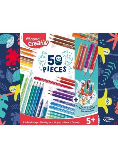 Maped Creativ Colouring kit 50 pcs Maped Creativ Colouring kit 50 pcs