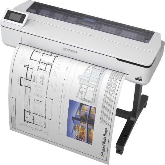 EPSON SureColor SC-T5100 36inch large-format printer colour ink-jet Roll 91.4cm 2400x1200dpi Gigabit LAN Wi-Fi USB 3.0 Cutter EPSON SureColor SC-T5100 36inch large-format printer colour ink-jet Roll 91.4cm 2400x1200dpi Gigabit LAN Wi-Fi USB 3.0 Cutter