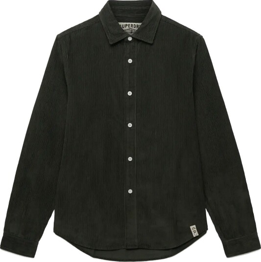 Superdry Cord Overshirt SURPLUS GOODS OLIVE GREEN S