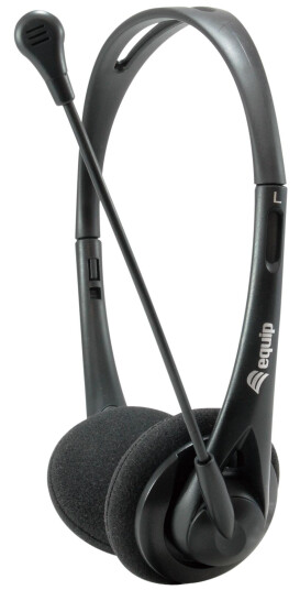 EQUIP Klinke-Headset 245302 Mikro Stereo sw EQUIP Klinke-Headset 245302 Mikro Stereo sw