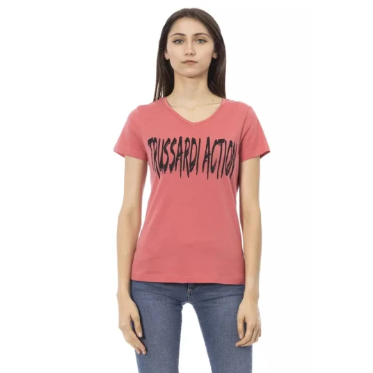 Trussardi Dame Topper Rosa XL