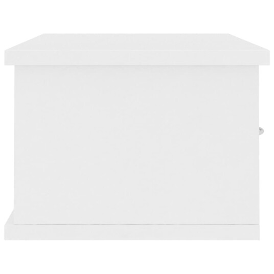 vidaXL Veggskuff hvit 60x26x18,5 cm sponplate vidaXL Veggskuff hvit 60x26x18,5 cm sponplate
