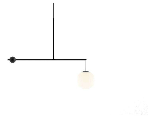 Luceplan - Malamata Pendel Ø22 Matt Black Luceplan - Malamata Pendel Ø22 Matt Black