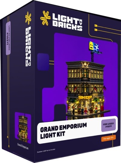 Light My Bricks Grand Emporium lyssett
