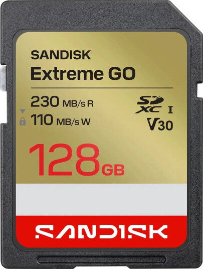 SANDISK Extreme GO SD 230MB/s 128GB