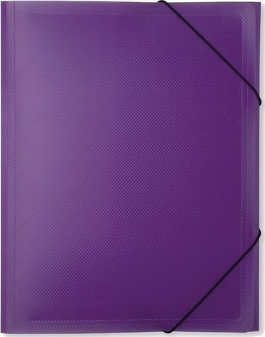 Docusmart Elastikmappe A4 Pp Lila   24 Stk.