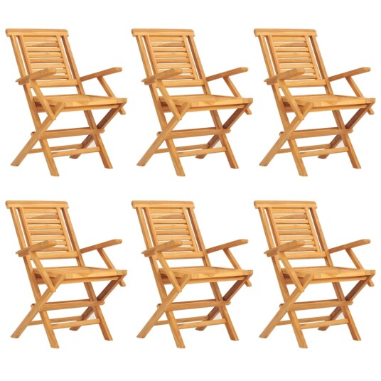 Utendørs spisestue 7 deler heltre teak Utendørs spisestue 7 deler heltre teak