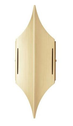 LYFA GOTHIC I Vegglampe Messing