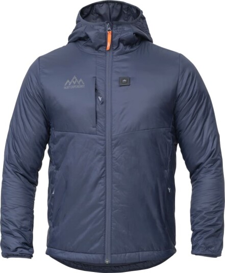 Heat Experience Men's HeatX Heated Hybrid Jacket S, Navy Blue