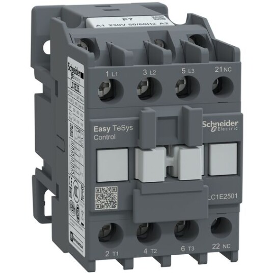 Schneider Electric Kontaktor Easy Tesys LC1E2501P7 25a 1NC 230 v ac