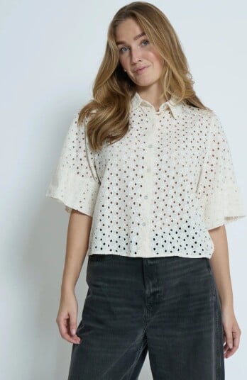 Peppercorn Pchaze Shirt Cream 40 Peppercorn Pchaze Shirt Cream 40