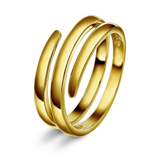 Pan Jewelry Ring i sølv Spiral Elegance størrelse Ring i sølv Spiral Elegance 52